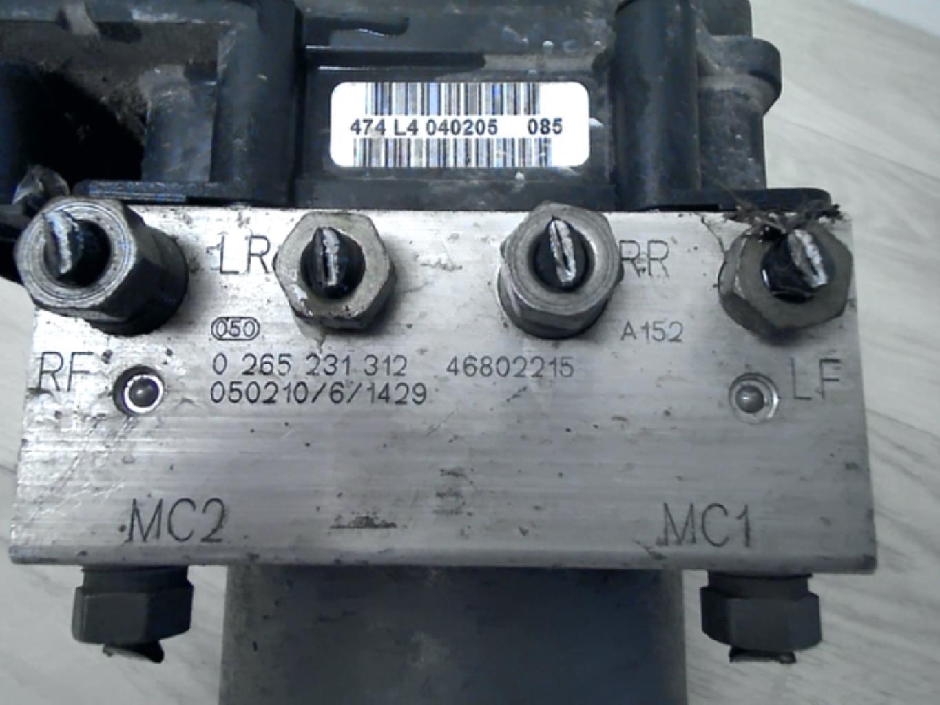 Blocco ABS (antibloccaggio freni) FIAT PANDA 2 PHASE 1 Gasolina - 1