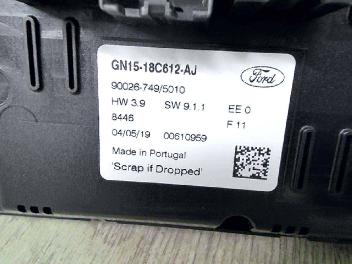 Comandi riscaldamento FORD ECOSPORT PHASE 3 Gasolina - 1