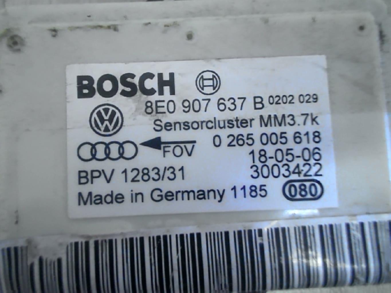 Sensor de velocidad (sensor taquimétrico) AUDI A4 2 AVANT PHASE 2 BREAK Diésel - 1