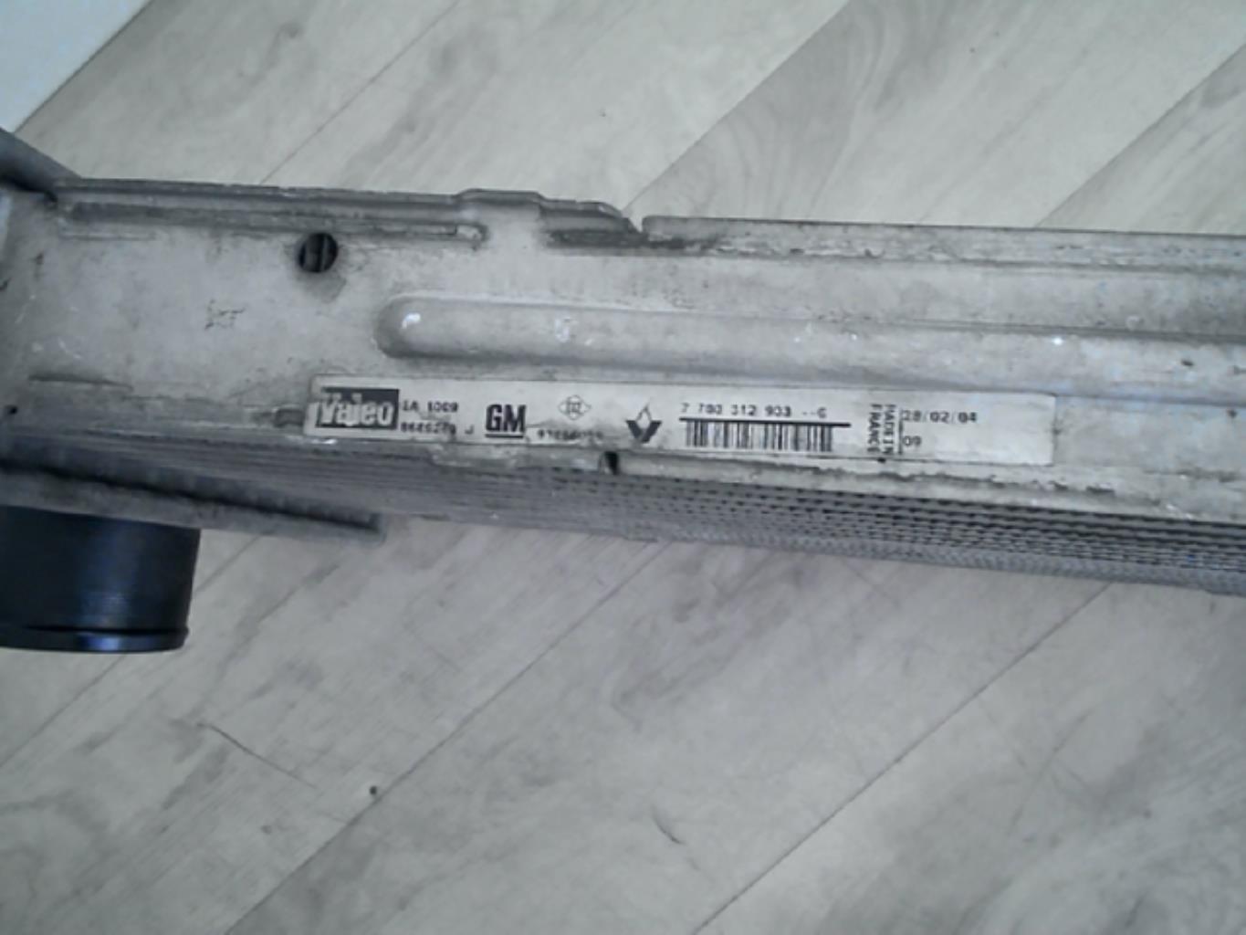 Echangeur air (Intercooler) RENAULT TRAFIC 2 PHASE 1 Diesel - 1