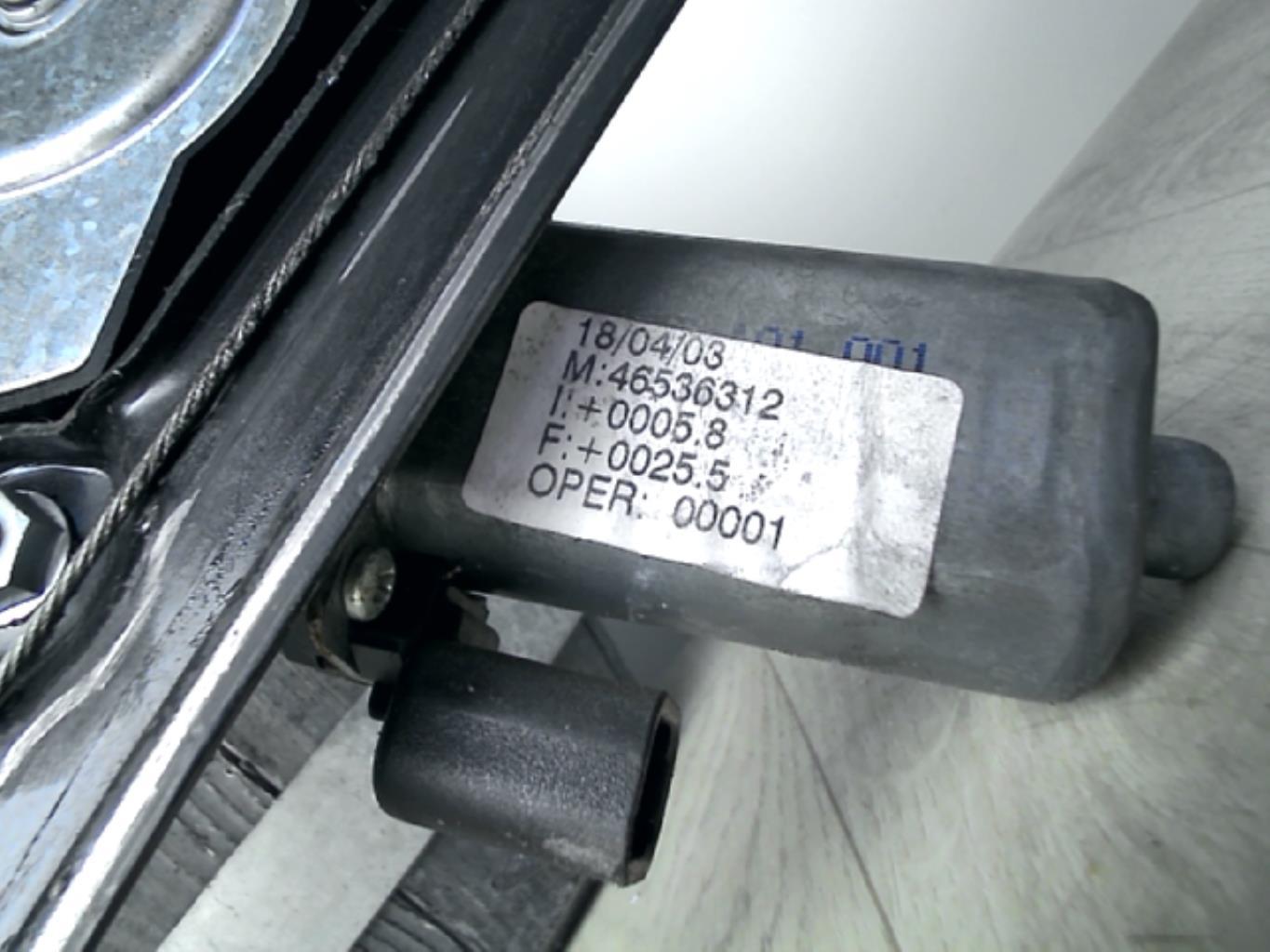 Meccanismo alzacristalli elettrico anteriore sinistro FIAT PUNTO 2 PHASE 1 Diésel - 1