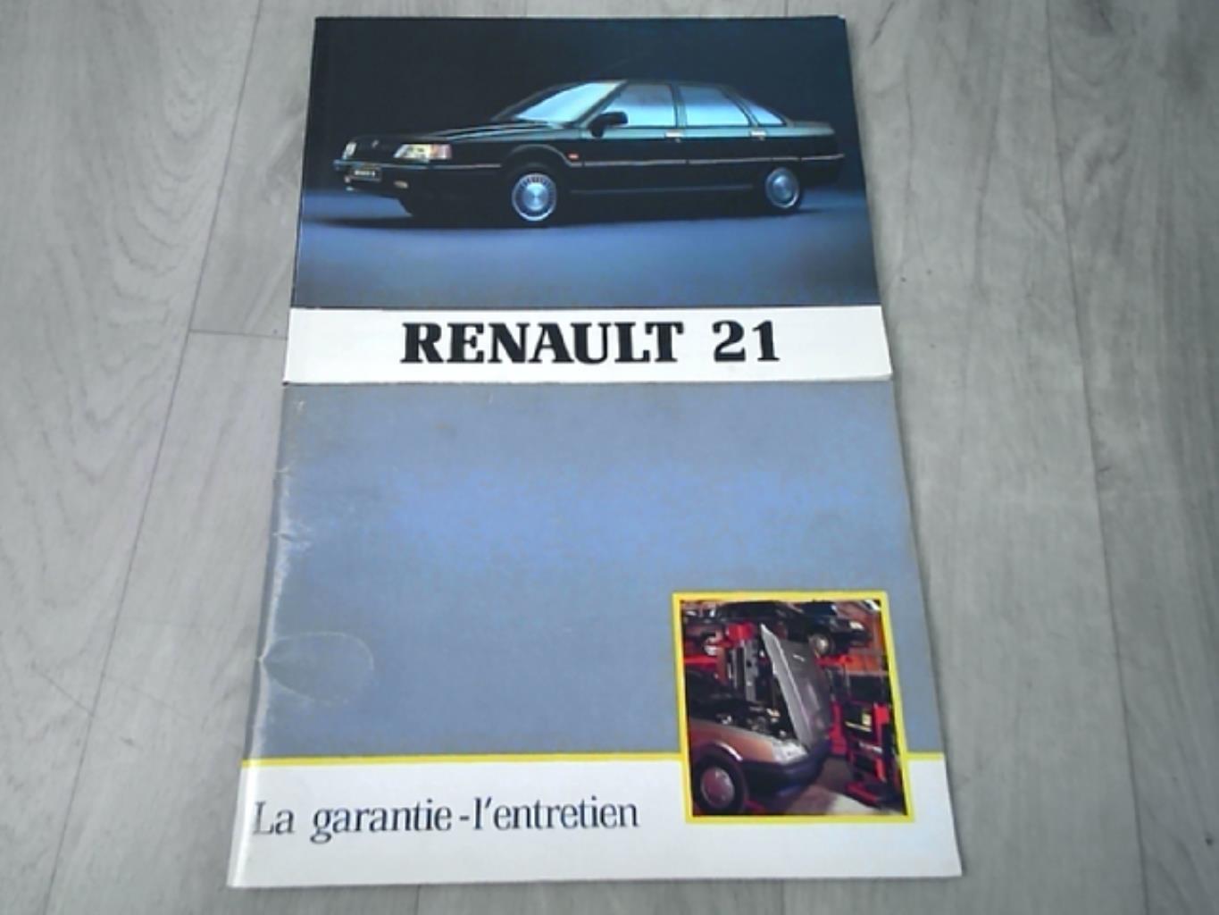 Manual de utilización RENAULT R21 PHASE 1 Diésel - 1