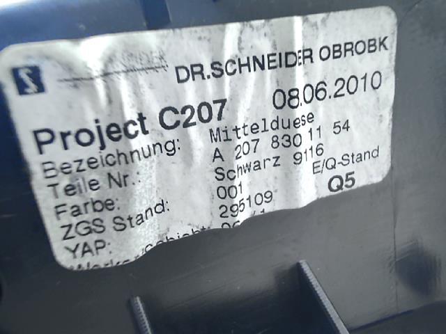 Bocchetta aerazione cruscotto MERCEDES CLASSE E 207 PHASE 1 CABRIOLET Gasolina - 1