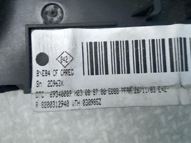 Commande chauffage RENAULT MEGANE 2 PHASE 1 Diesel - 1