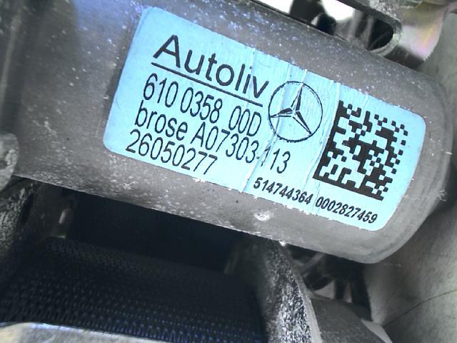 Cintura di sicurezza anteriore destra MERCEDES CLASSE E 207 PHASE 1 CABRIOLET Gasolina - 1