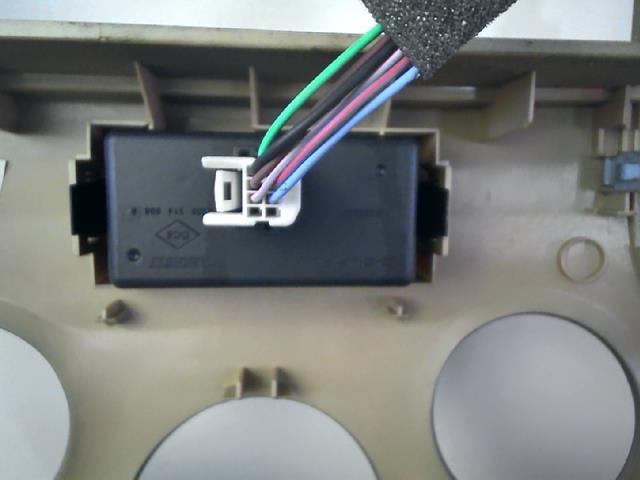 Consolle centrale (interno in plastica) RENAULT MODUS PHASE 1 Gasolina - 1