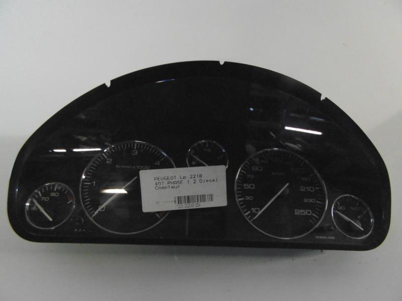 Compteur PEUGEOT 407 PHASE 1 Diesel - 1