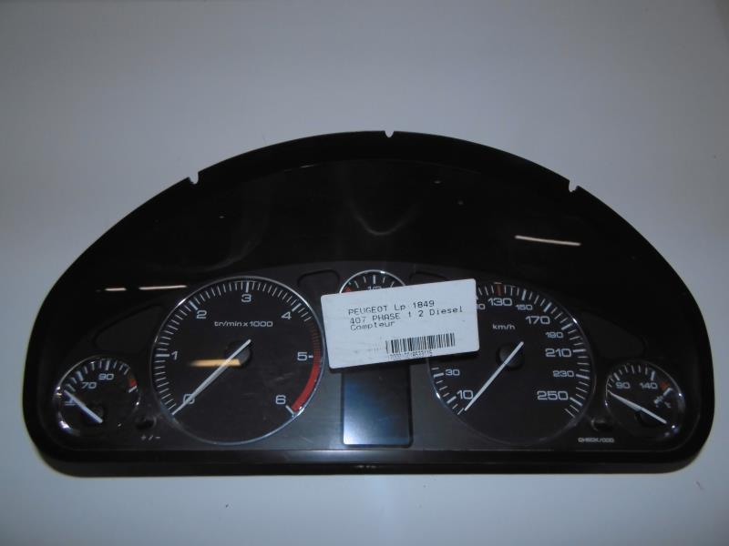 Compteur PEUGEOT 407 PHASE 1 Diesel - 1