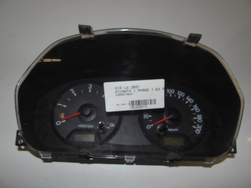 Compteur KIA PICANTO 1 PHASE 1 Diesel - 1