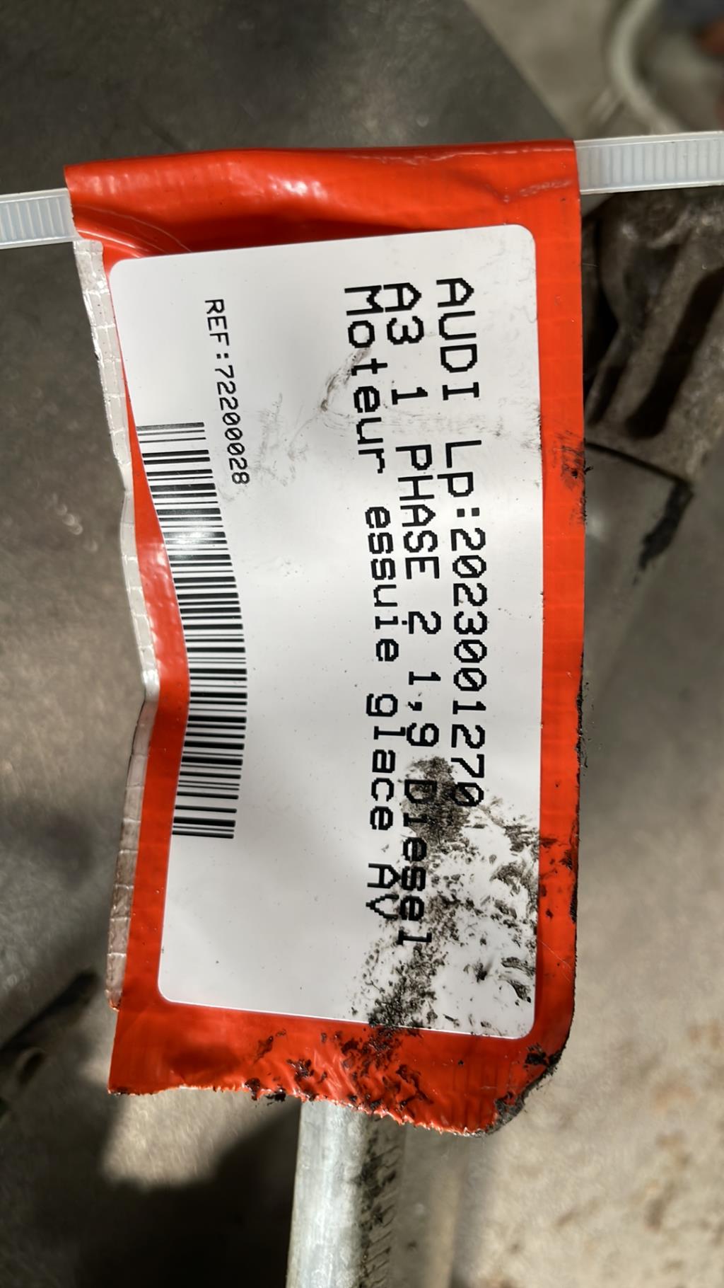 Moteur essuie glace avant AUDI A3 1 PHASE 2 Diesel - 1