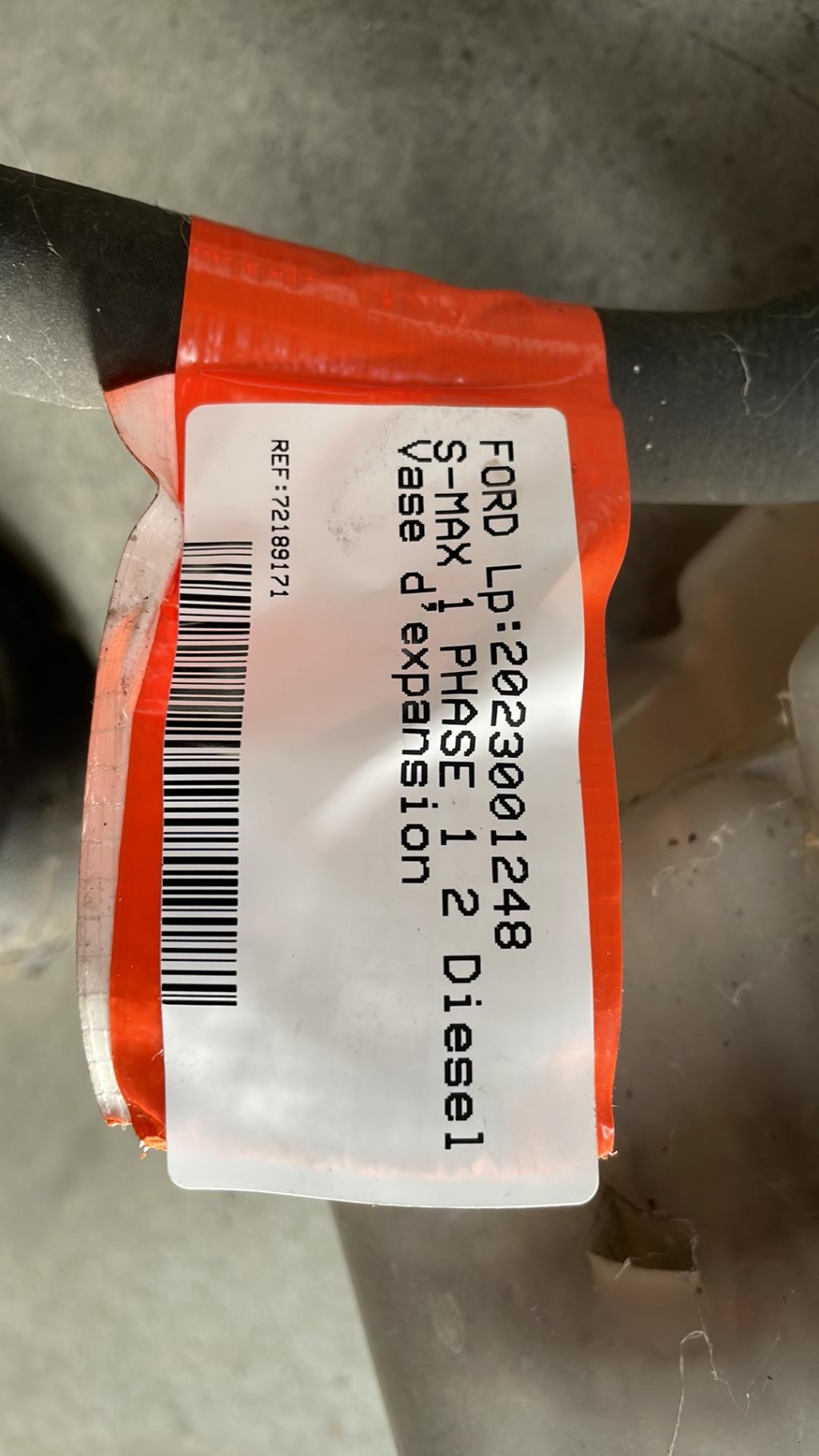Vase d'expansion FORD S-MAX 1 PHASE 1 Diesel - 1