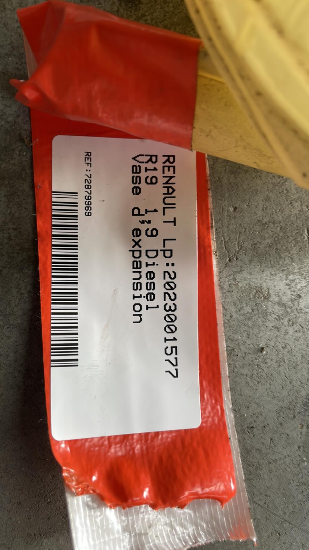 Vase d'expansion RENAULT R19 Diesel - 1