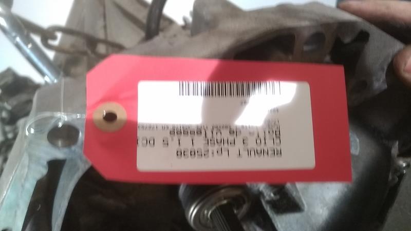 Boite de vitesses RENAULT CLIO 3 PHASE 1 Diesel - 1