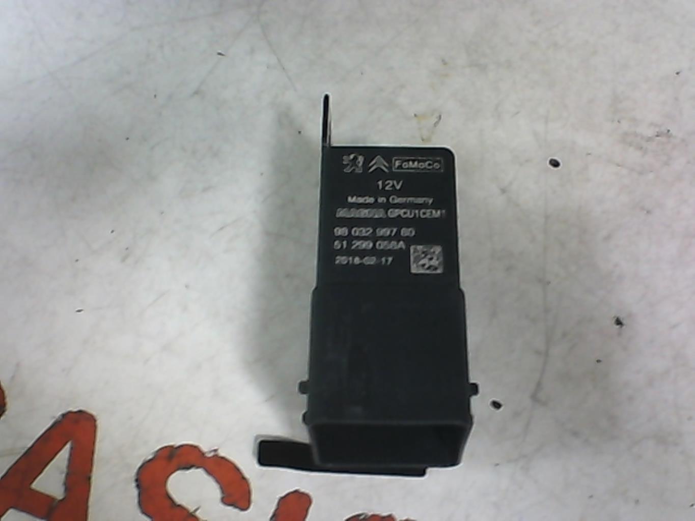 Boitier de prechauffage CITROEN JUMPY 3 M PHASE 1 Diesel - 1