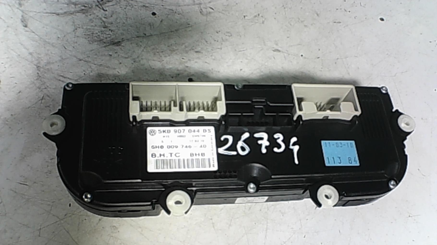 Commande chauffage VOLKSWAGEN GOLF 6 Diesel - 1