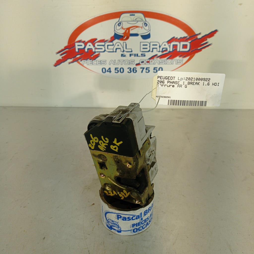 Serratura posteriore sinistra PEUGEOT 206 PHASE 1 BREAK Diésel - 1