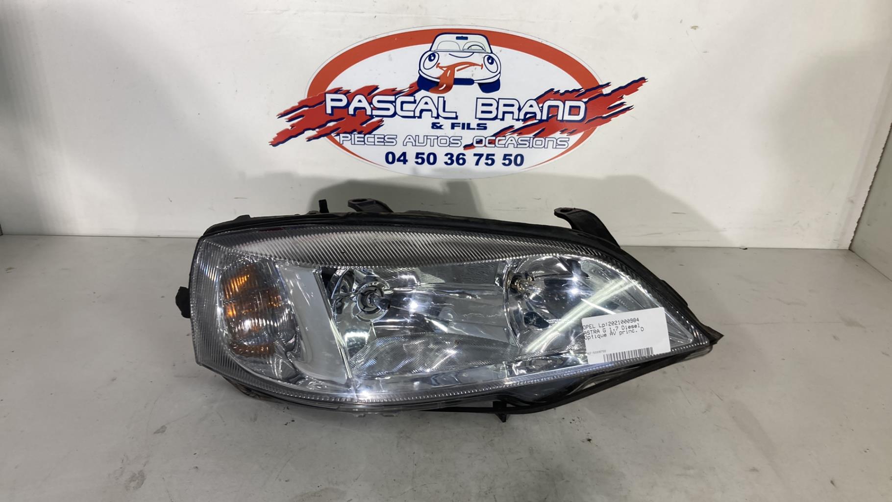 Gruppo ottico anteriore principale destro (luci)(faro) OPEL ASTRA G Diésel - 1