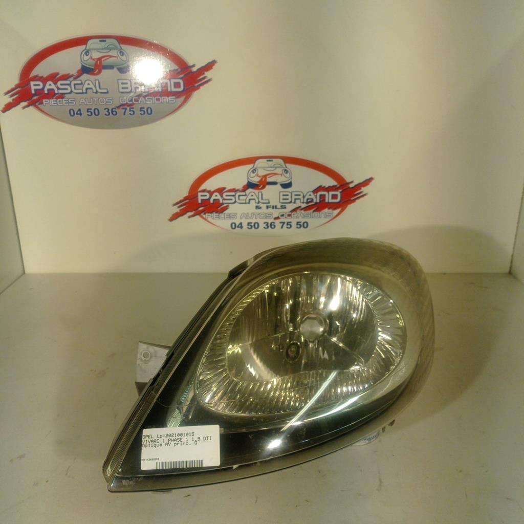 Gruppo ottico anteriore principale sinistro (luci)(faro) OPEL VIVARO 1 PHASE 1 Diésel - 1