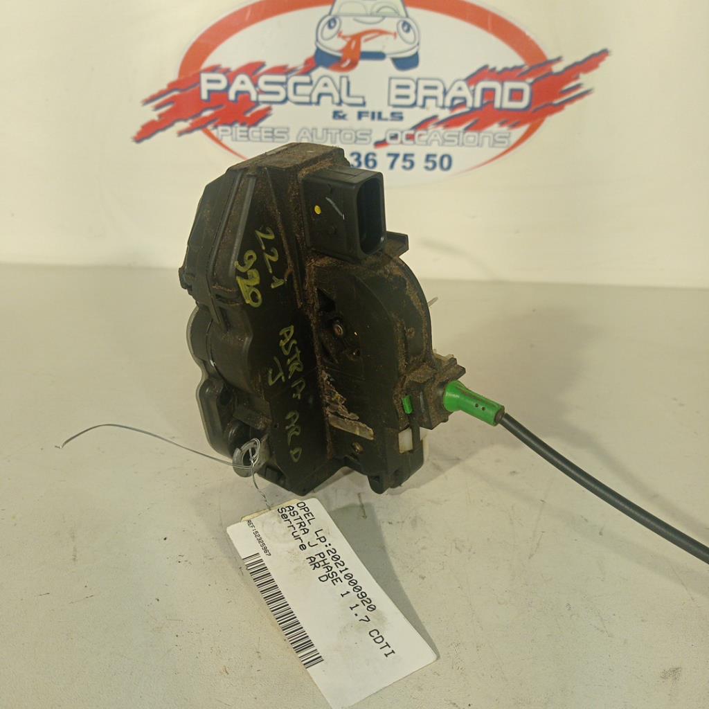 Serratura posteriore destra OPEL ASTRA J PHASE 1 Diésel - 1