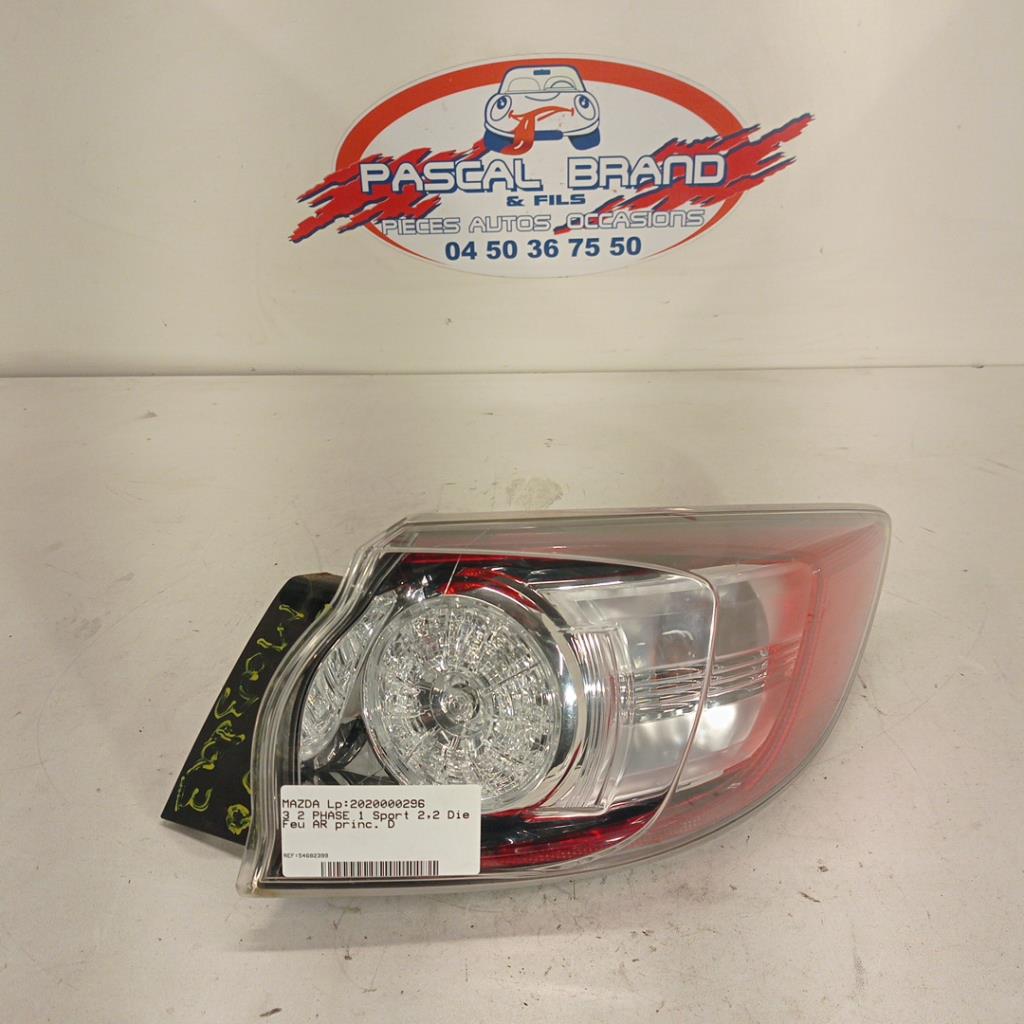 Fanale posteriore principale destro (luci) MAZDA 3 2 PHASE 1 Diésel - 1