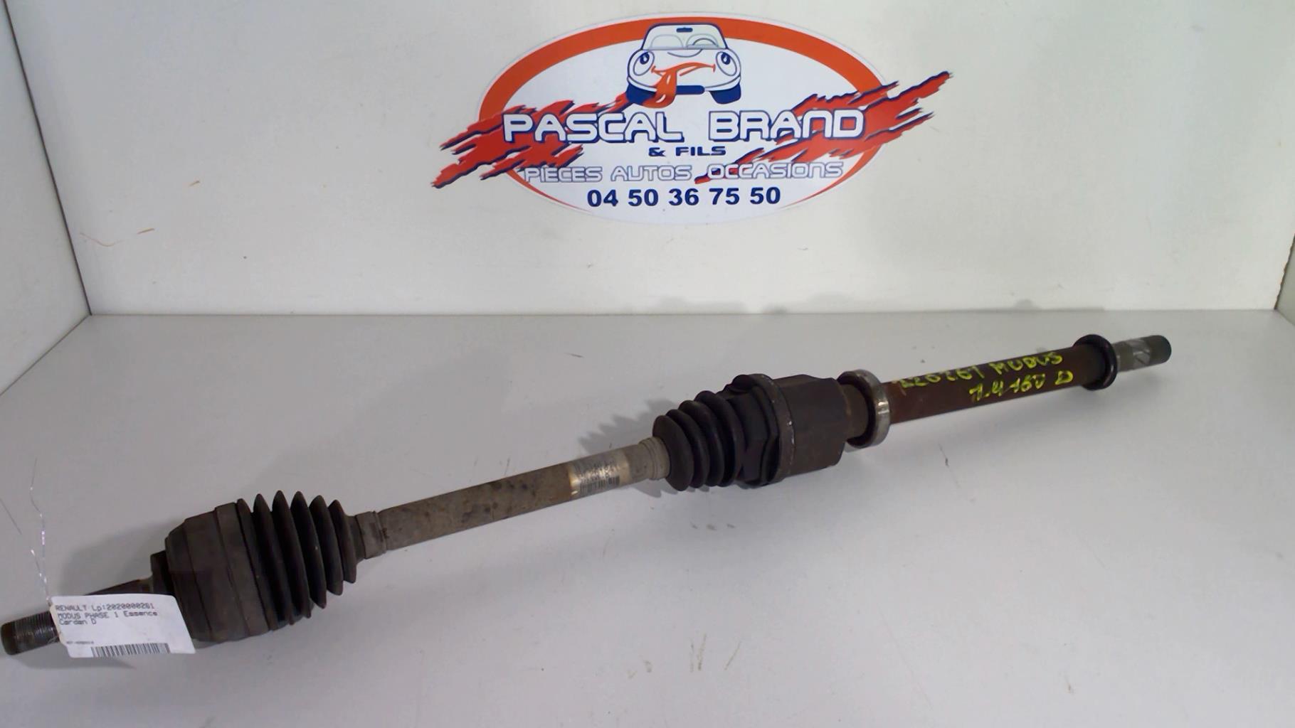 Cardan droit (transmission) RENAULT MODUS PHASE 1 Essence - 1