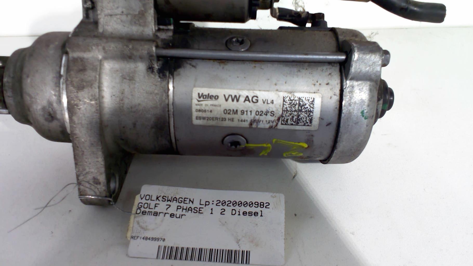 Motorino avviamento VOLKSWAGEN GOLF 7 PHASE 1 Diésel - 1