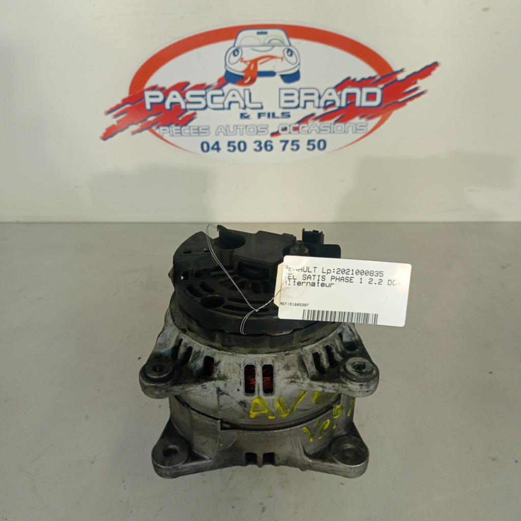 Alternateur RENAULT VEL SATIS PHASE 1 Diesel - 1