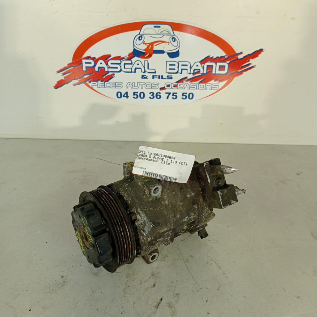 Compresseur clim OPEL CORSA D PHASE 1 Diesel - 1