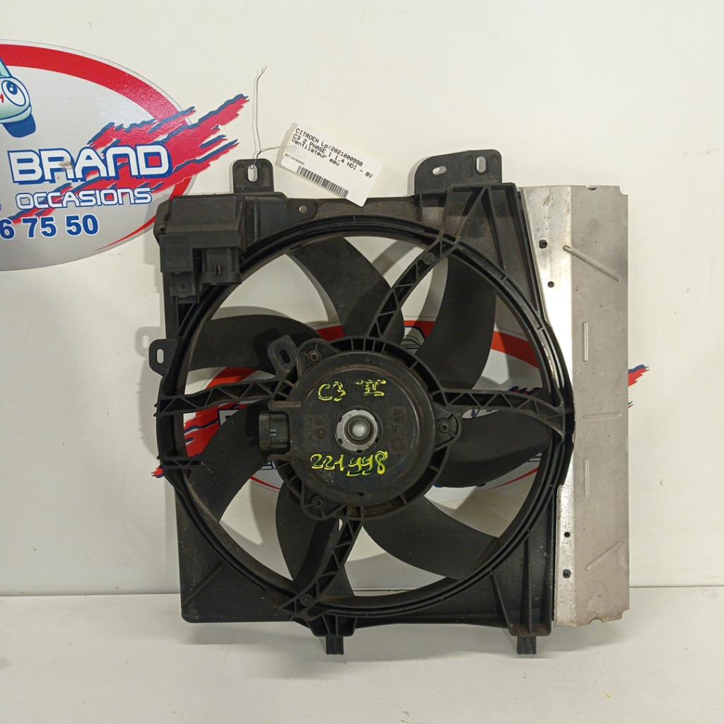 Ventilateur eau CITROEN C3 2 PHASE 1 Diesel - 1