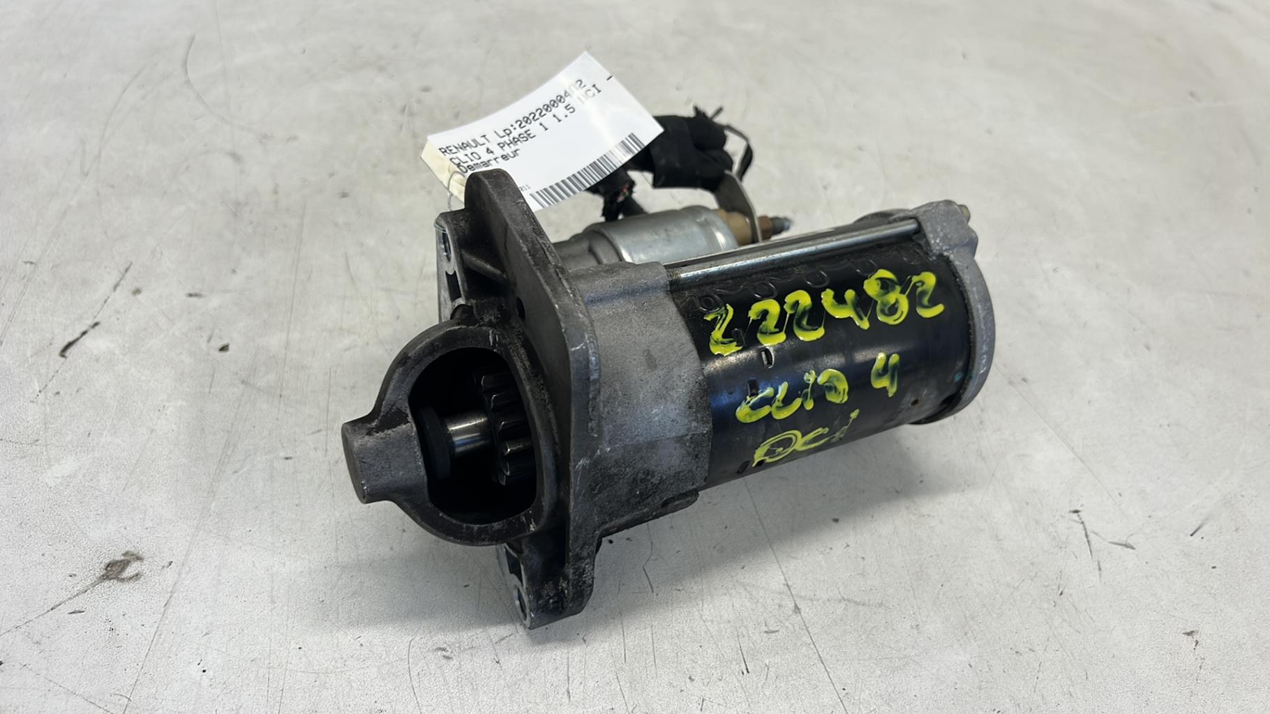 Demarreur RENAULT CLIO 4 PHASE 1 Diesel - 1