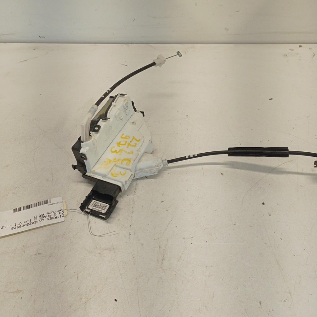 Serratura posteriore destra CITROEN C3 2 PHASE 2 Gasolina - 1