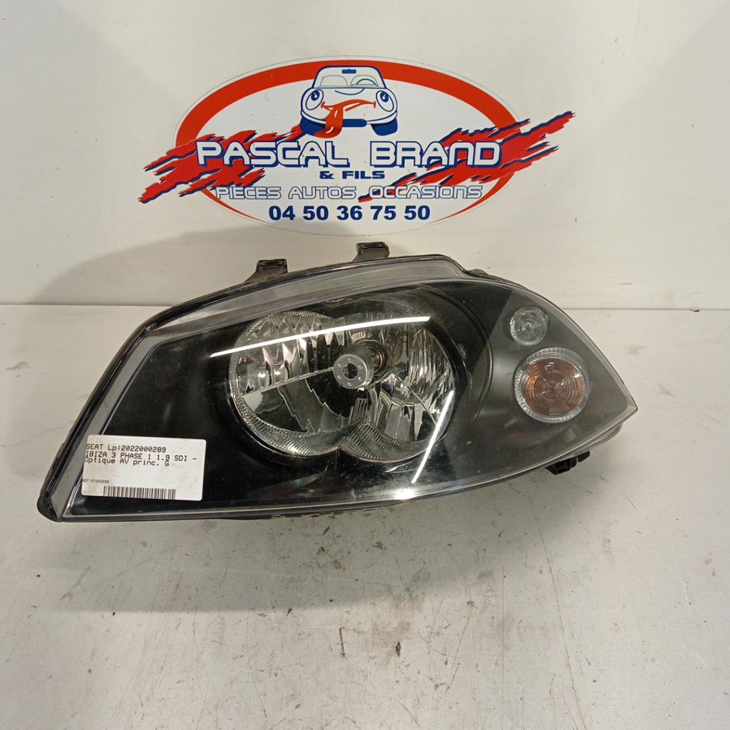 Gruppo ottico anteriore principale sinistro (luci)(faro) SEAT IBIZA 3 PHASE 1 Diésel - 1