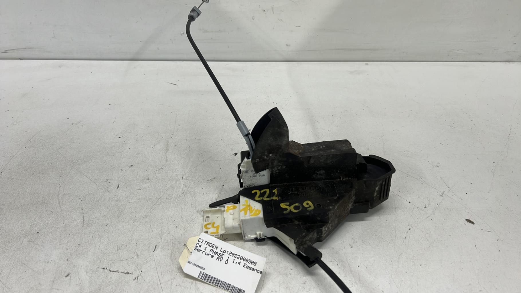 Serratura anteriore destra CITROEN C4 1 PHASE 1 Gasolina - 1