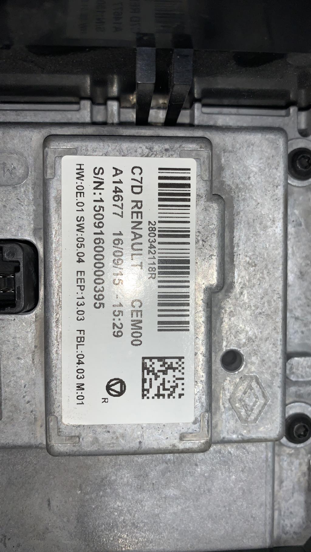 Ecran GPS RENAULT KADJAR PHASE 1 Diesel - 1