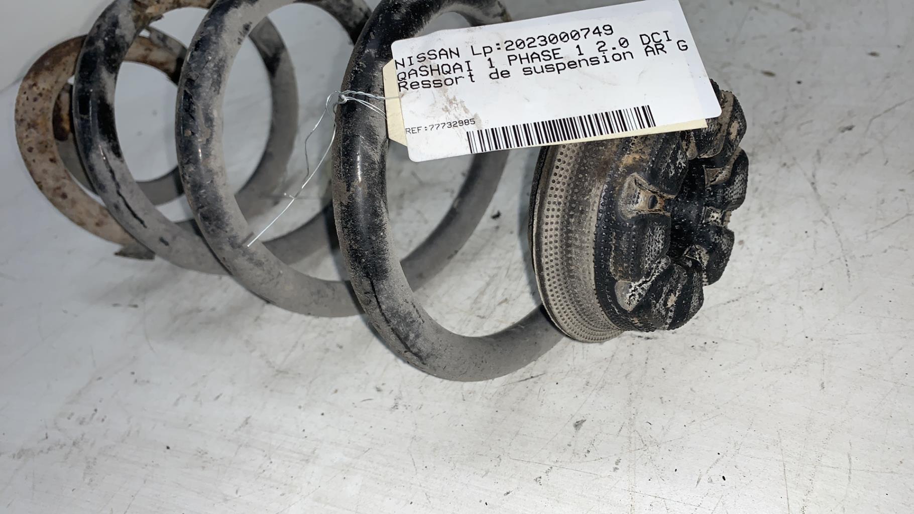 Molla sospensione posteriore sinistra NISSAN QASHQAI 1 PHASE 1 Diésel - 1