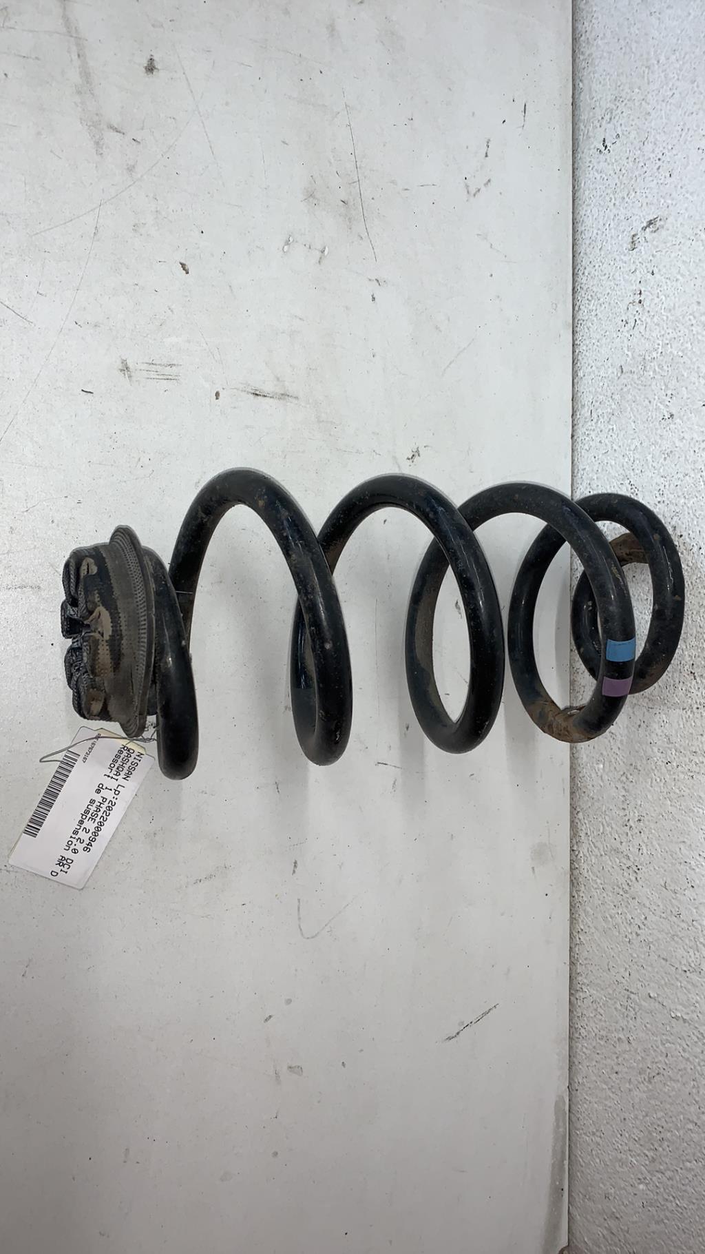 Molla sospensione posteriore destra NISSAN QASHQAI 1 PHASE 2 Diésel - 1