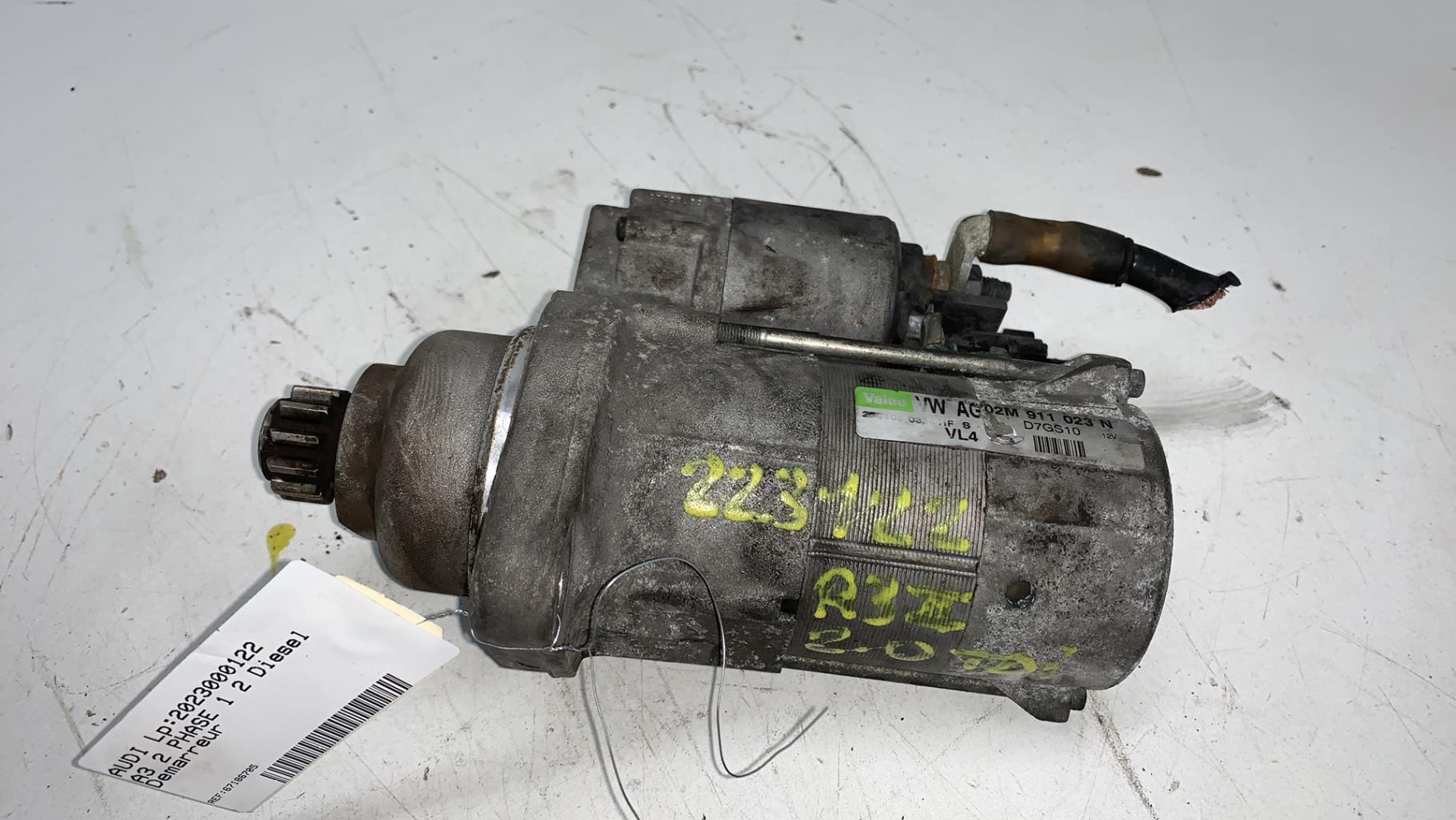 Demarreur AUDI A3 2 PHASE 1 Diesel - 1