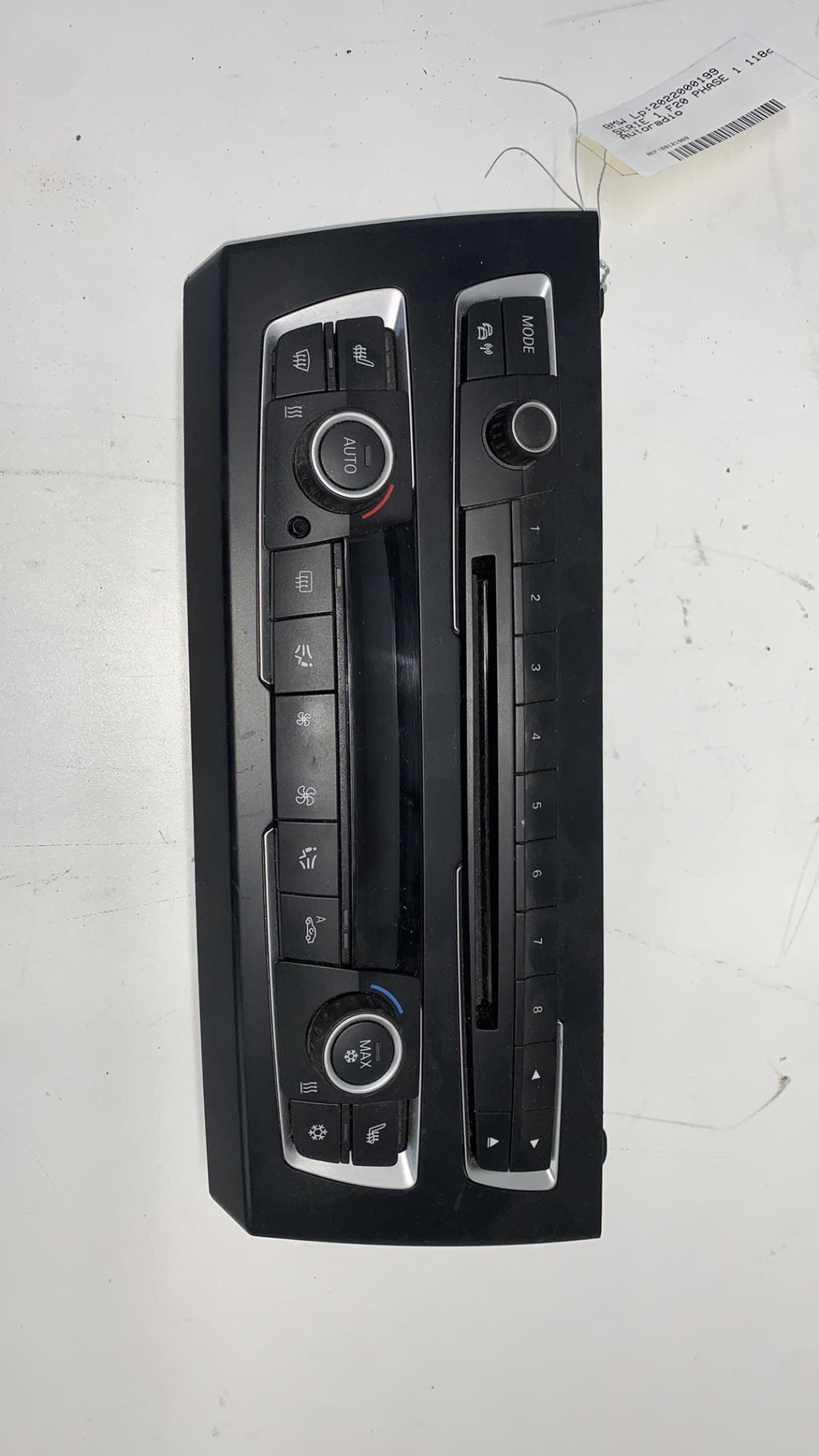 Autoradio BMW SERIE 1 F20 PHASE 1 Diesel - 1