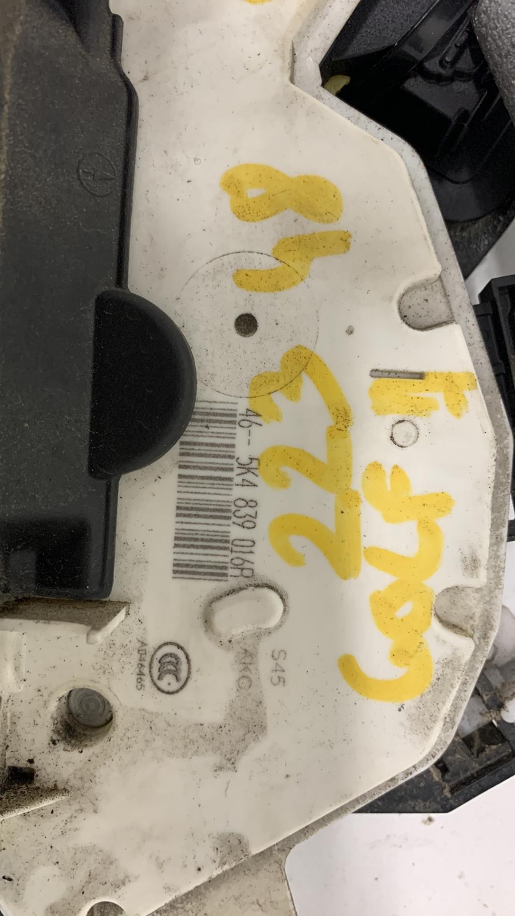 Serratura posteriore destra VOLKSWAGEN GOLF 7 PHASE 1 Gasolina - 1