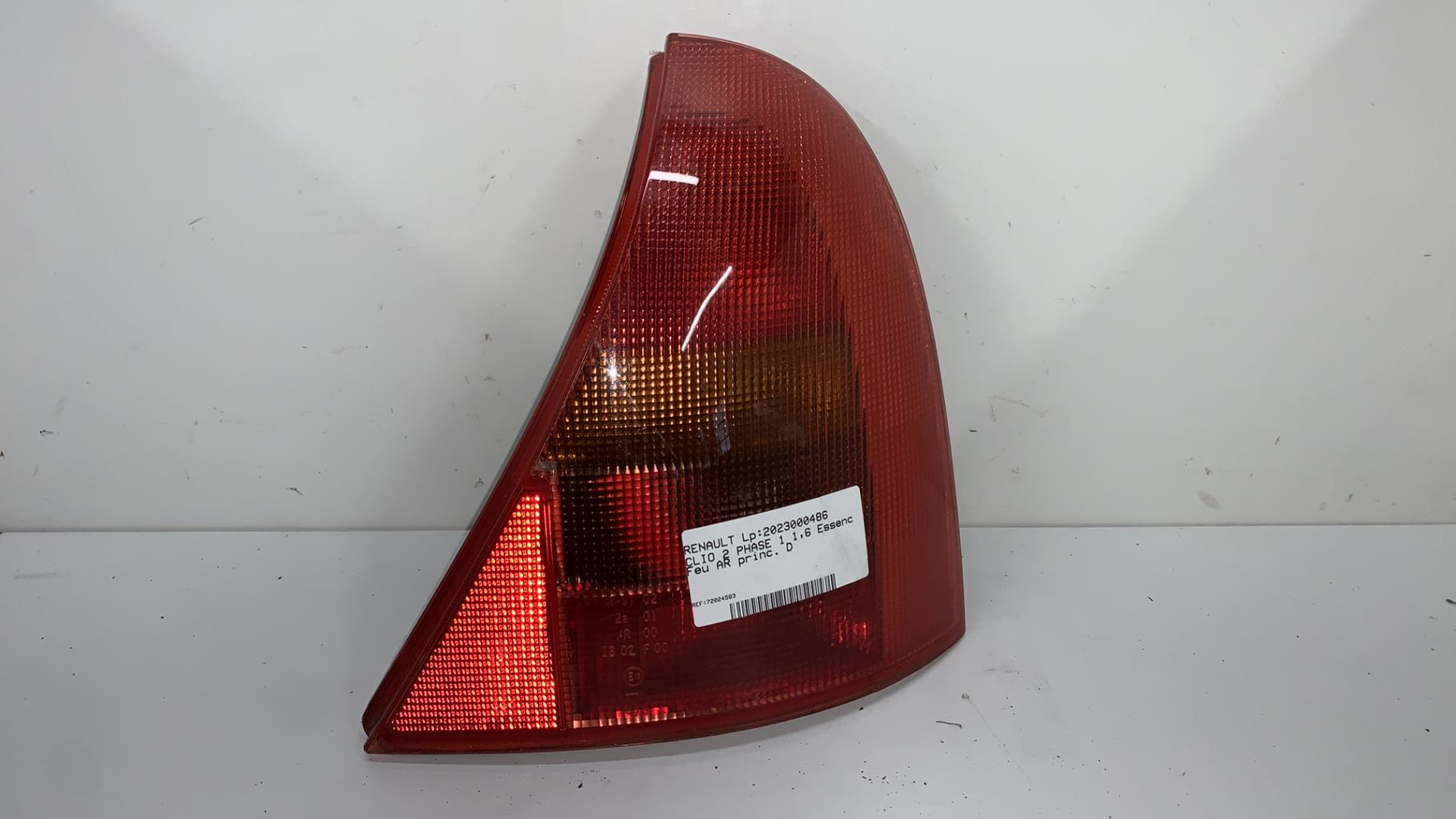 Fanale posteriore principale destro (luci) RENAULT CLIO 2 PHASE 1 Gasolina - 1