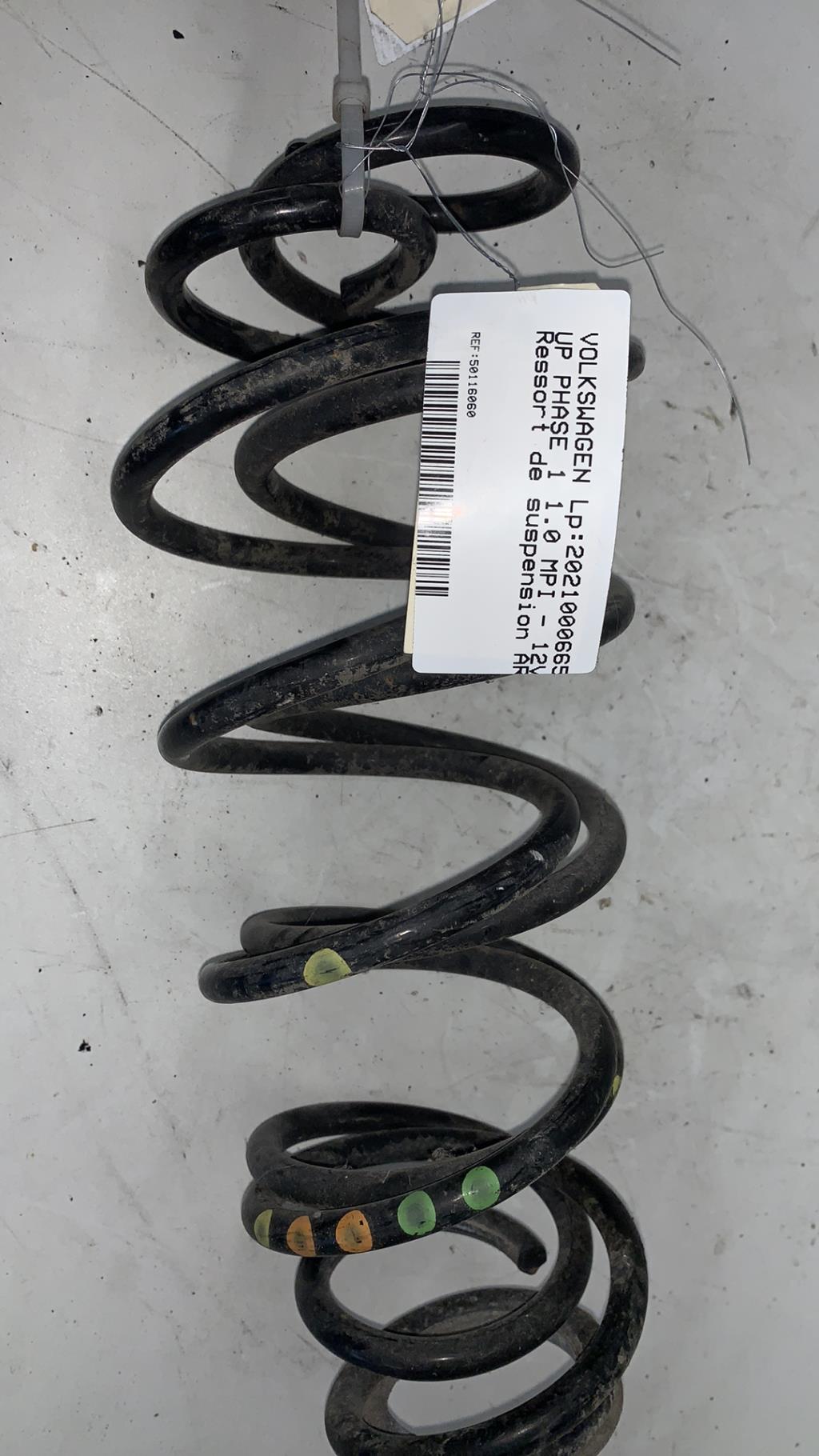 Molla sospensione posteriore destra VOLKSWAGEN UP PHASE 1 Gasolina - 1