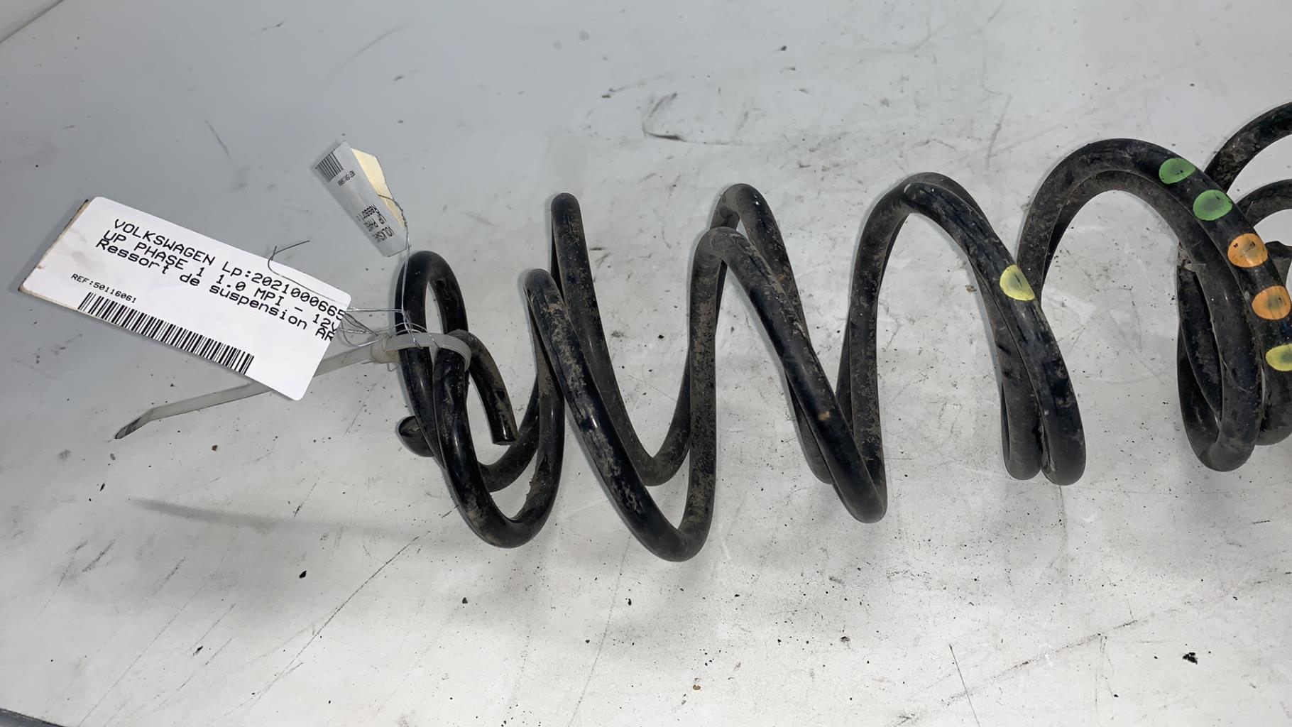 Molla sospensione posteriore sinistra VOLKSWAGEN UP PHASE 1 Gasolina - 1