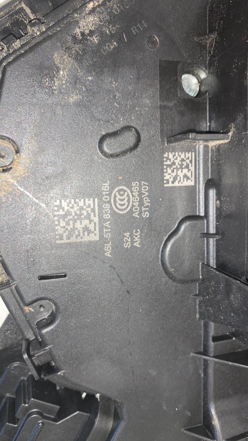 Serratura posteriore destra VOLKSWAGEN GOLF 7 PHASE 2 Gasolina - 1