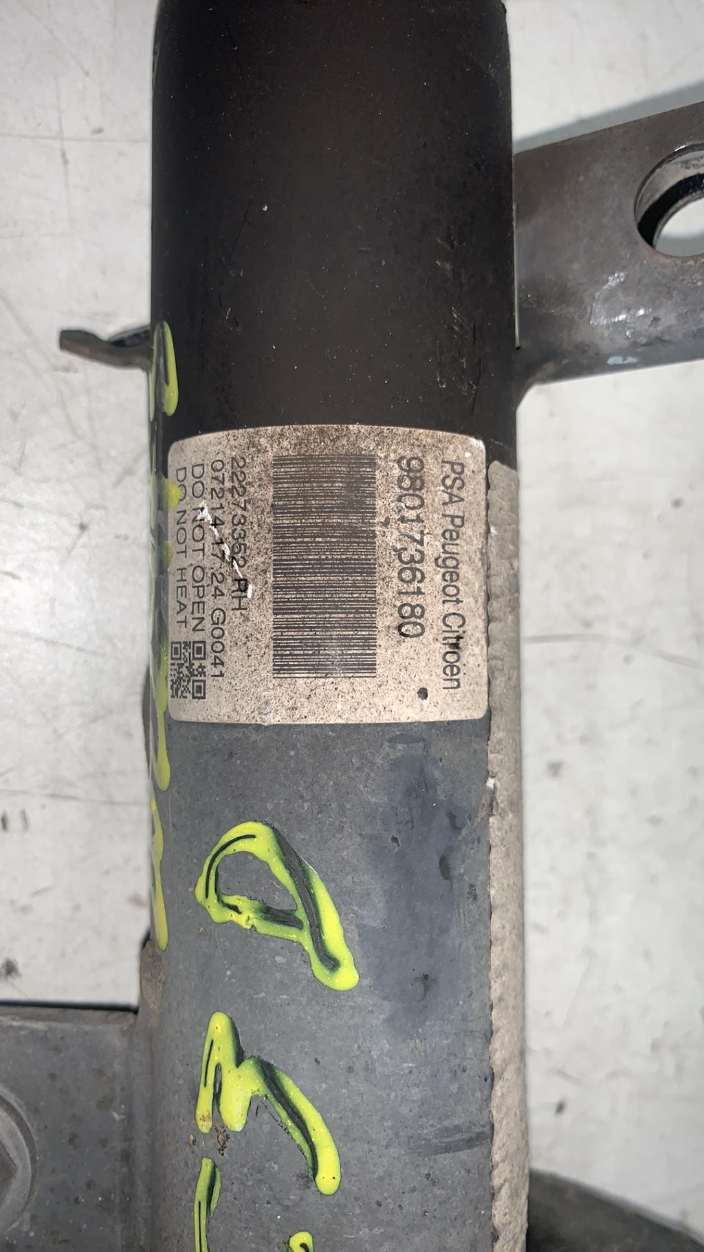 Ammortizzatore anteriore destro CITROEN C3 2 PHASE 2 Gasolina - 1