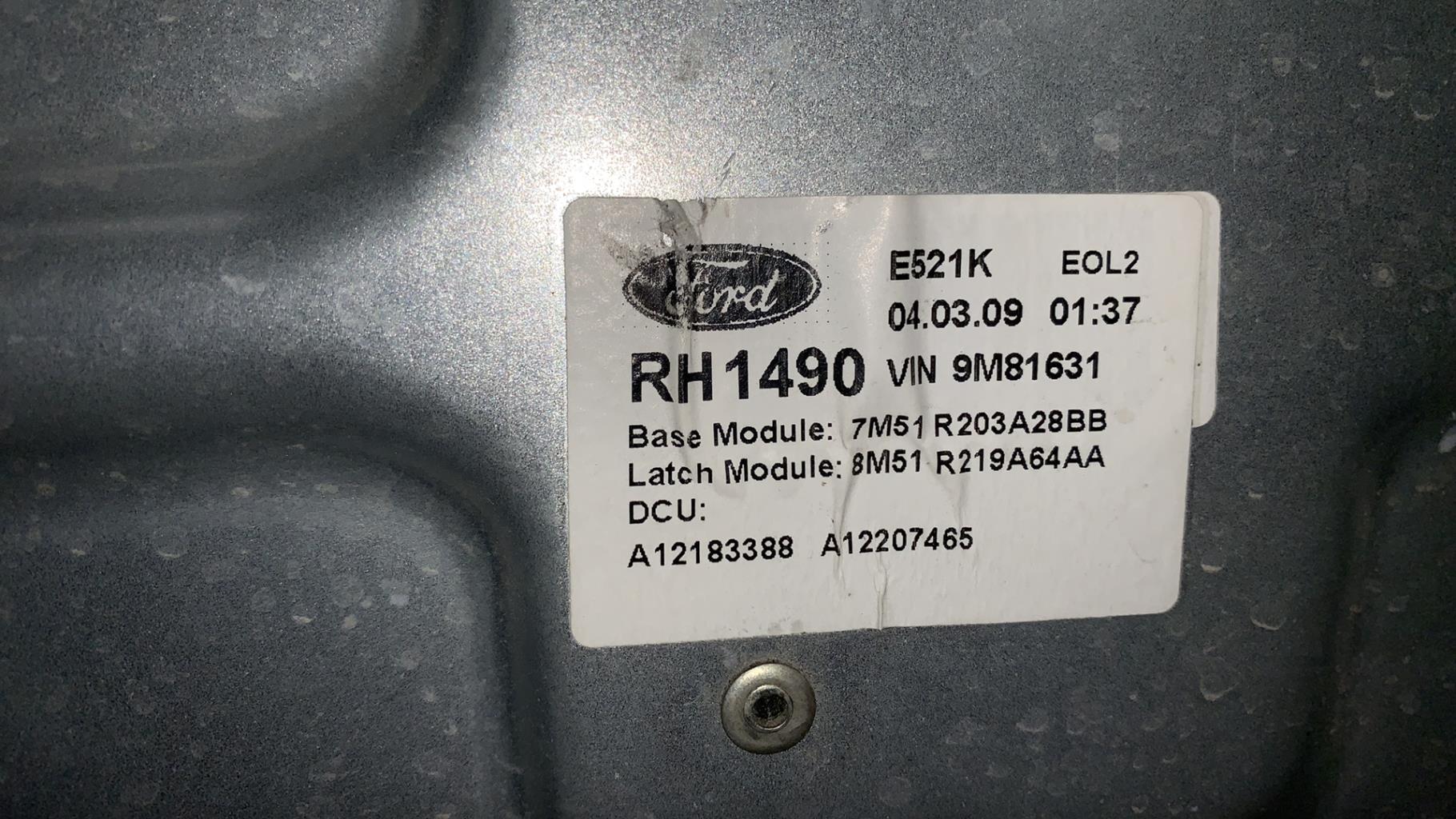 Alzacristalli elettrico anteriore destro FORD C-MAX 1 PHASE 2 Diésel - 1