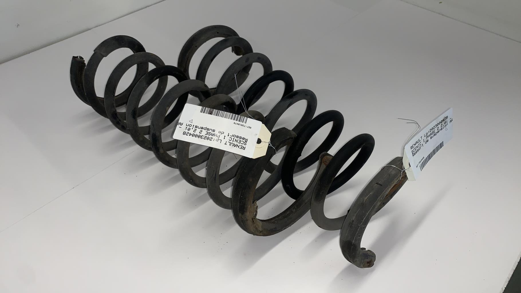 Molla sospensione posteriore destra RENAULT SCENIC 1 PHASE 2 Gasolina - 1