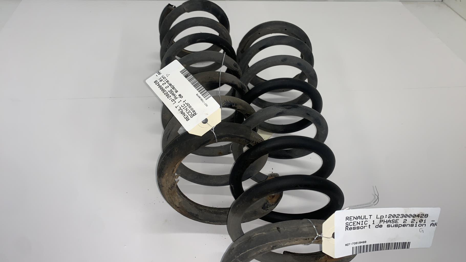 Molla sospensione posteriore sinistra RENAULT SCENIC 1 PHASE 2 Gasolina - 1