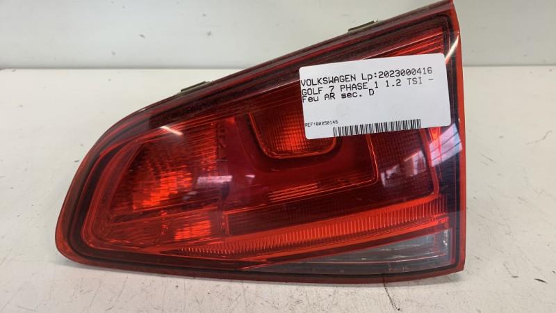 Gruppo ottico posteriore secondario destro (luci) VOLKSWAGEN GOLF 7 PHASE 1 Gasolina - 1