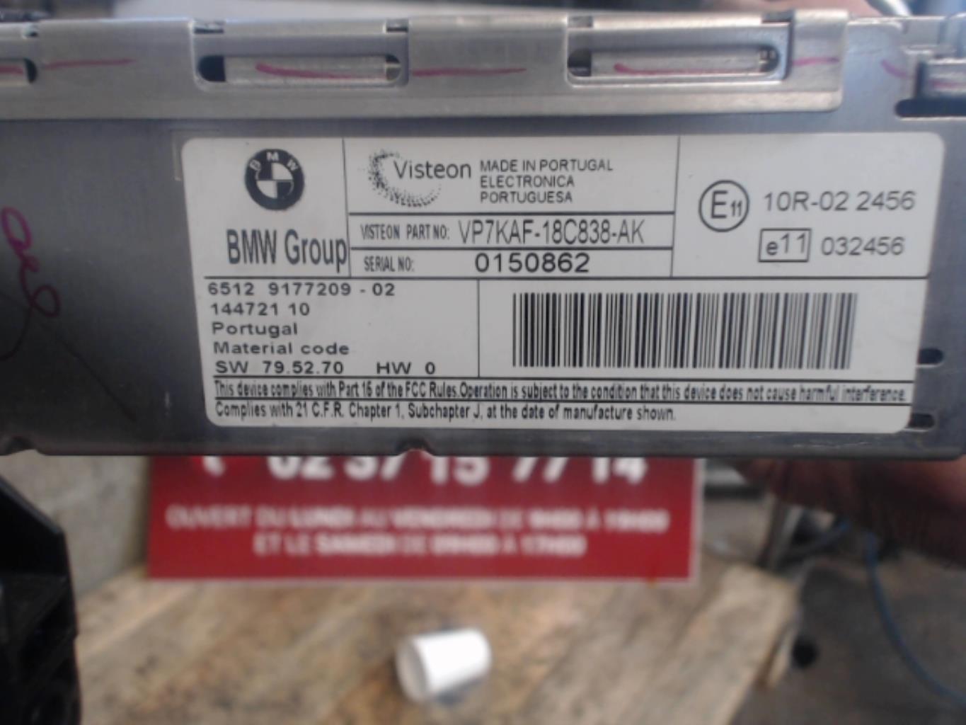 Autoradio d'origine BMW SERIE 1 E82 COUPE Diesel - 1