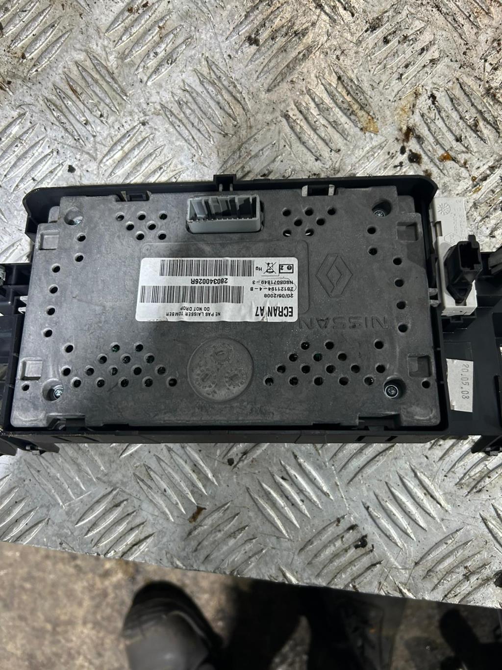 Ecran GPS RENAULT LAGUNA 3 PHASE 1 Diesel - 1